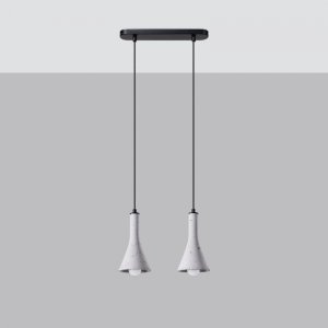 Lampa wisząca REA 2 beton