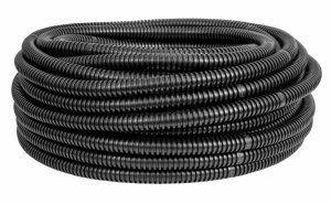 Rura karbowana typ 750N, 18/13,5mm, z pilotem, odporna na UV, samogasnąca, czarna, 25mb, 6162-25/750P, Pawbol