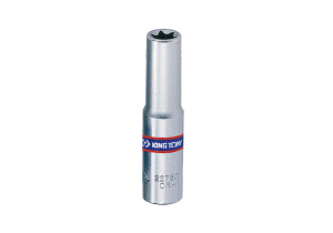 NASADKA DŁUGA GWIAZDKOWA 1/4 E-TORX E8 x 50mm, Cr-V King Tony