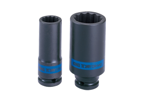 NASADKA DŁUGA UDAROWA 1/2 12mm x 80mm, 12-kąt King Tony