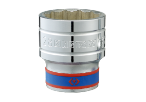 NASADKA KRÓTKA 1/2 29mm x 44mm 12-kąt. Cr-v King Tony