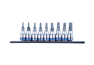 ZESTAW NASADEK 1/4 TORX 9 szt., 2033 T8 - T40, King Tony