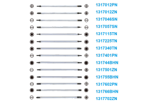 WKRĘTAK DWUSTRONNY IMBUS Z KULKĄ H5 + IMBUS H5 x 175mm King Tony