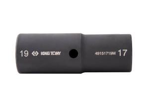 NASADKA UDAROWA DWUSTRONNA 1/2 21mm / 23mm x 77mm, 6-kąt King Tony