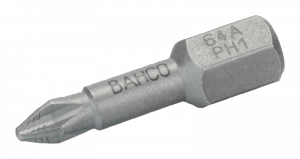 Bit udarowy 1/4 Torsion ACR PH1x25 mm, 10 szt. BAHCO