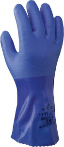 Rękawice ochronne PVC 300 mm, 660, rozmiar 9  (10 par)