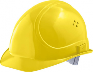 Kask ochronny INAP Master 6, siarkowo-żółty