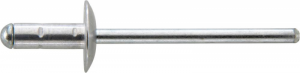 Nit jednostronnie zamyk.,alum./stal,z duzym lbem 4,8x25mm GESIPA  (100 szt.)