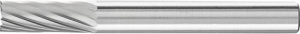 Frez trzpieniowy cylindr,z uzeb.czolowym 1020, 3 6mm 10x20mm ze stopow tward. Pferd