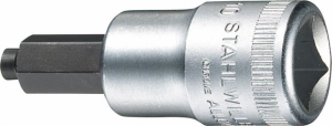 Nasadka wkretakowa 1/2 d.srub z gniaz.6-kat. z czopem 10x60mm STAHLWILLE
