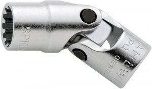 Nasadka 1/4 przegub. SPLINE-DR 1/4=8 STAHLWILLE