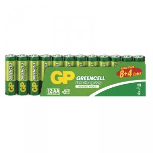GP Bateria cynkowa GREENCELL AA (R6) 8+4SH