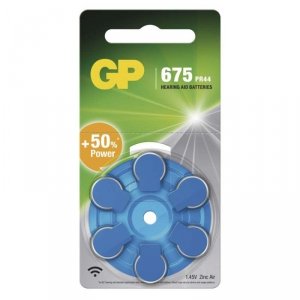 GP Bateria do aparatu słuchowego ZA675 6BL