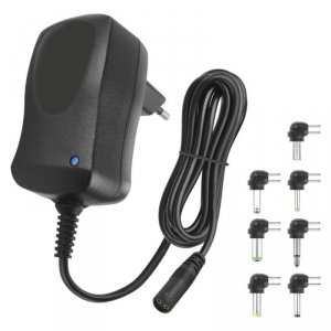 Zasilacz impulsowy 600mA z wymiennymi końcówkami