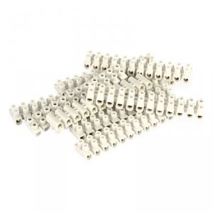 Listwa zaciskowa 2,5–4mm2, biała, 10 szt 