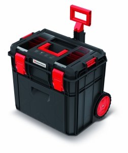 Skrzynia, skrzynka narzędziowa modułowa na kołach z organizerami X BLOCK LOG 50 KXB604050FD Kistenberg