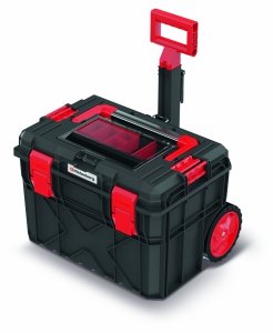 Skrzynia, skrzynka narzędziowa z organizerami na kołach X BLOCK ALU LOG 40 KXBA604045 Kistenberg