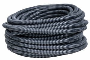 Rura karbowana peszel PCV 750N fi 16 z pilotem, odporna na UV 6160-50/750P Pawbol 50mb