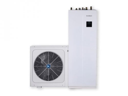 Pompa ciepła split 6,20kW ze zbiornikiem CWU 190l (KMK-190L-100RY1/KHA-06RY1)