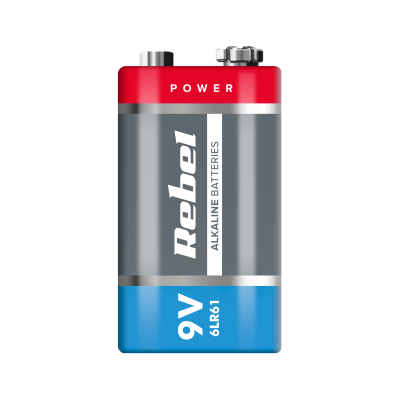 Baterie alkaliczne REBEL 9V 6LR61