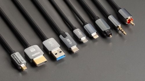Kabel wtyk jack 3.5 - 2RCA stereo 1.0m Kruger&amp;Matz