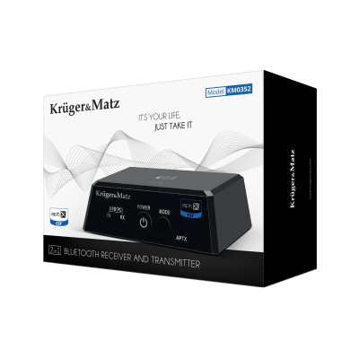 2w1 Odbiornik i Nadajnik Bluetooth HiFi Audio ( Apt-X , NFC )  model BT-1