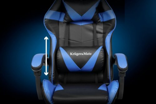 Fotel gamingowy Kruger&amp;Matz GX-150 Czarno-niebieski