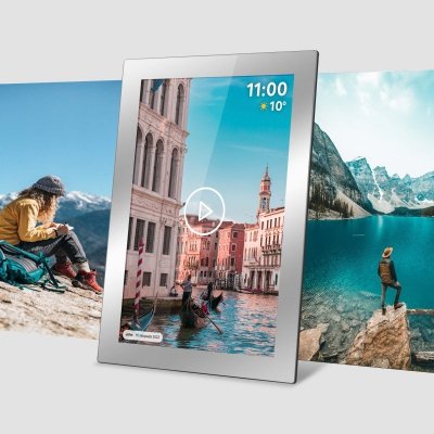 Cyfrowa ramka Kruger&amp;Matz na zdjęcia FRAMEO Wi-Fi 10,1&quot; lustrzana