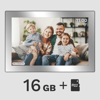 Cyfrowa ramka Kruger&amp;Matz na zdjęcia FRAMEO Wi-Fi 10,1&quot; lustrzana