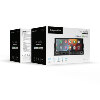 Radio samochodowe Kruger&amp;Matz KM2017 CarPlay/AndroidAuto