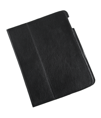 Etui dedykowane do Apple iPad 2 skóra czarne naturalna