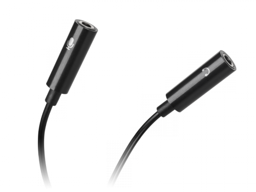 Adapter wt.Jack 3.5 4polowy-2xgniazdo Jack 3.5 stereo