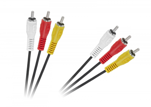 Kabel 3 x RCA - 3 x RCA 1,5m