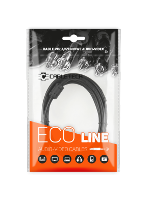 Kabel USB wtyk-wtyk   1.0m Cabletech Eco-Line