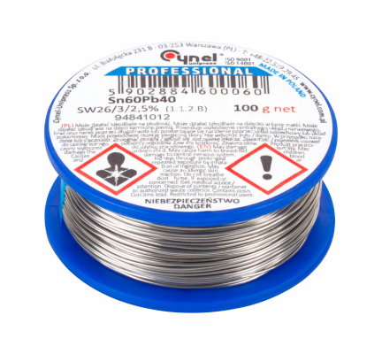 Cyna 1.2mm/100g Sn60Pb40 CYNEL