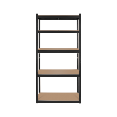 Regał metalowy magazynowy 180x90x40 czarny Rebel RB-1251B