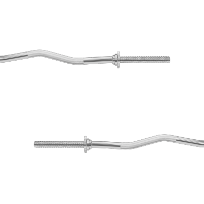 Gryf lekko łamany, sztanga 120cm 5kg REBEL ACTIVE RBA-2209
