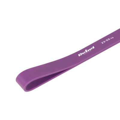 Guma do ćwiczeń TPE - Power Band PT-4, fioletowa 20-45 kg  REBEL ACTIVE