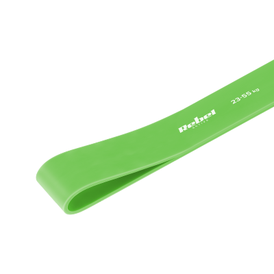 Guma do ćwiczeń TPE - Power Band PT-5, zielona 23-55 kg  REBEL ACTIVE