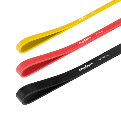 Zestaw gum do ćwiczeń TPE - Power Band PT-S3, 4-32 kg, 3 gumy TPE, REBEL ACTIVE