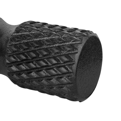 Wałek do masażu z wypustkami, roller 15x42cm, kolor czarny, materiał EPP,  REBEL AVTIVE