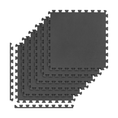 Mata pod sprzęt i do ćwiczeń na siłownię 180x120cm, materiał EVA, puzzle 6 szt, REBEL ACTIVE