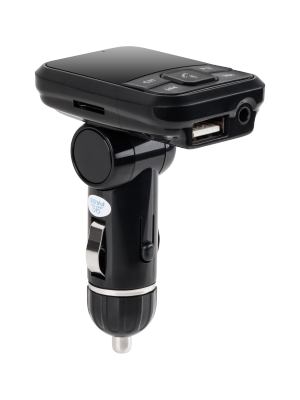 Transmiter samochodowy z funkcją bluetooth i gniazdem USB