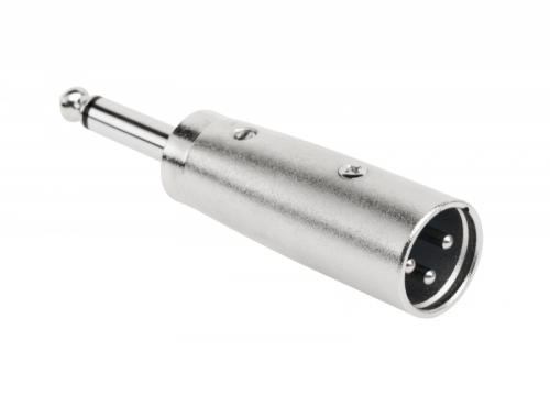 Złącze wt.JACK 6.3-wt.mikr.-męski canon