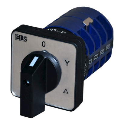 Łącznik krzywkowy 0-Y-D 16A 3P tablicowy IP65, LW16 0-Y-D 3P T, ELS (5)