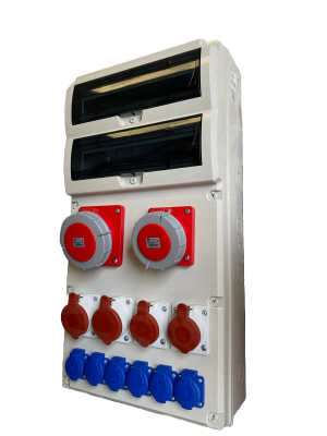 Rozdzielnica budowlana R-BOX 740 34S 1x125/5, 1x63/5, 2x32/5, 2x16/5, 6x250V B.18.740-19 Pawbol