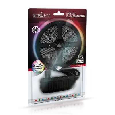 LATE LED 3m 90 RGB BLISTER