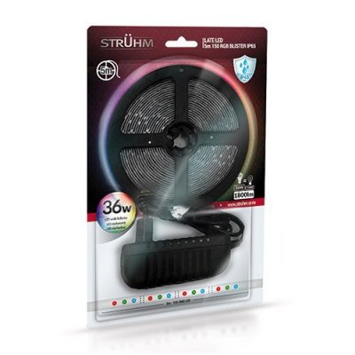 LATE LED 5m 150 RGB IP65 BLISTER