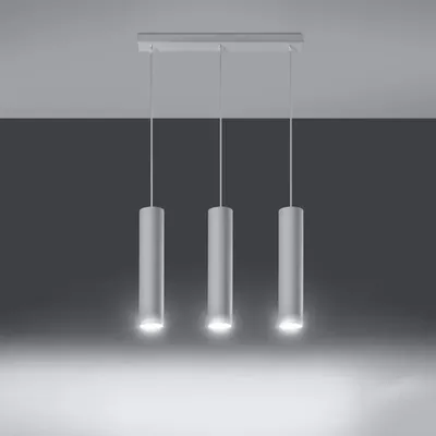 Lampa wisząca LAGOS 3L biały