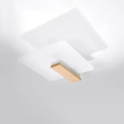 Plafon LAPPO naturlane drewno